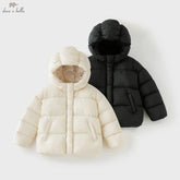 Girls Waterproof Down Parka – Thick Warm Coat
